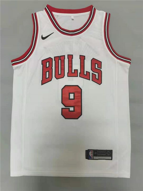 Men Chicago Bulls #9 Vucevic White 2021 Nike Game NBA Jersey